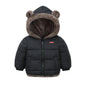 Thick Winter Jacket for Kids Hooded Cotton Outerwear