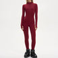 Women's Waterproof Ski Jumpsuit Hooded Winter Outfit