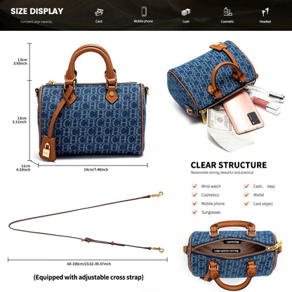 Women's Casual PU Messenger Bag with Saddle Shape