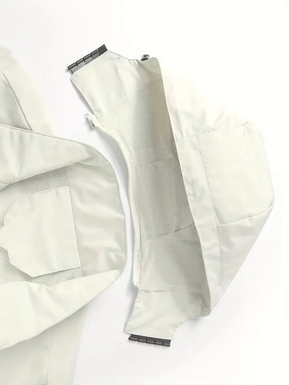Men's Lightweight Waterproof Hooded Rain Jacket