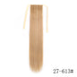 Long Straight Clip-in Ponytail Hair Extension Black