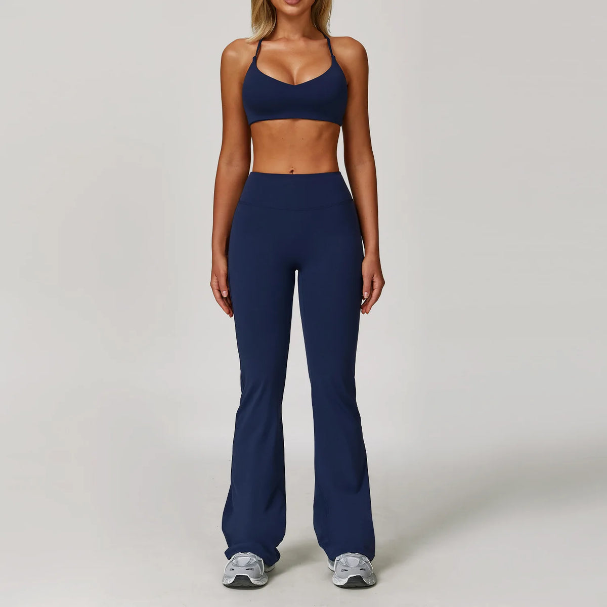 Yoga Suit Sports Set for Women Long Sleeve Athletic Wear