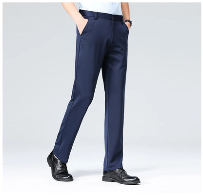 Men's Summer Casual Suit Pants Plus Size 28-42
