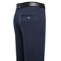 Men's Summer Casual Loose Straight Trousers Polyester