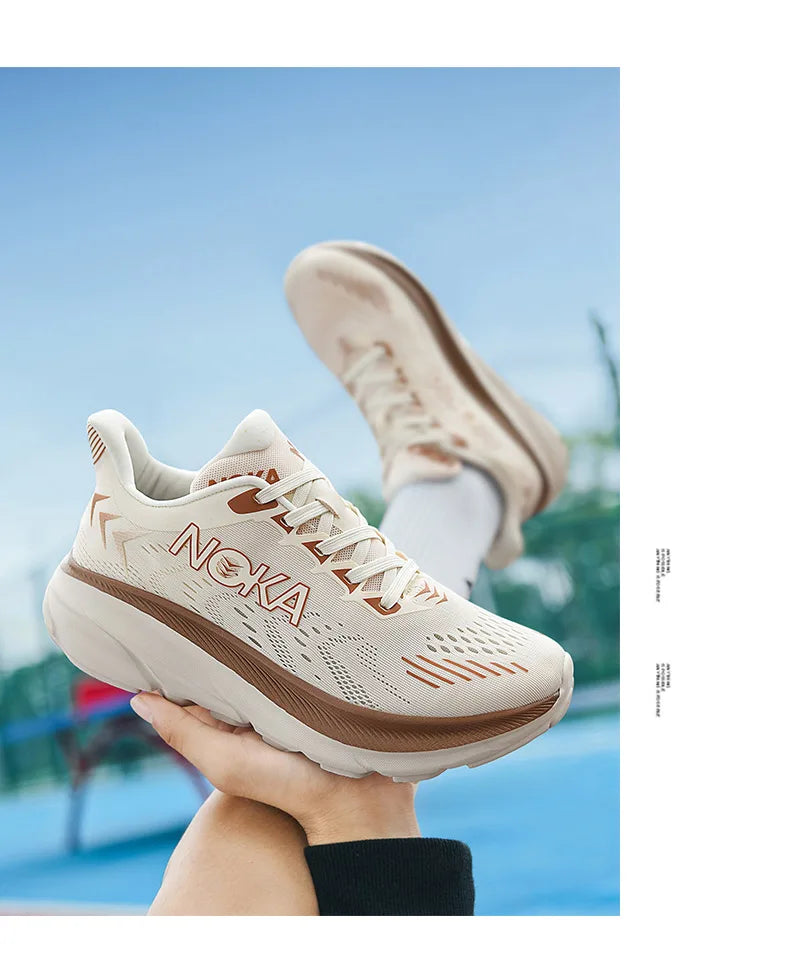 Men's Breathable Mesh Running Shoes for Outdoor Use