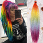 24 Inch Ombre Synthetic Dreadlock Extensions 10 Strands