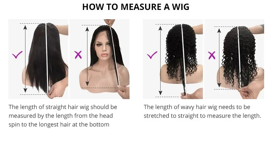 40 Inch Body Wave Human Hair Lace Front Wig