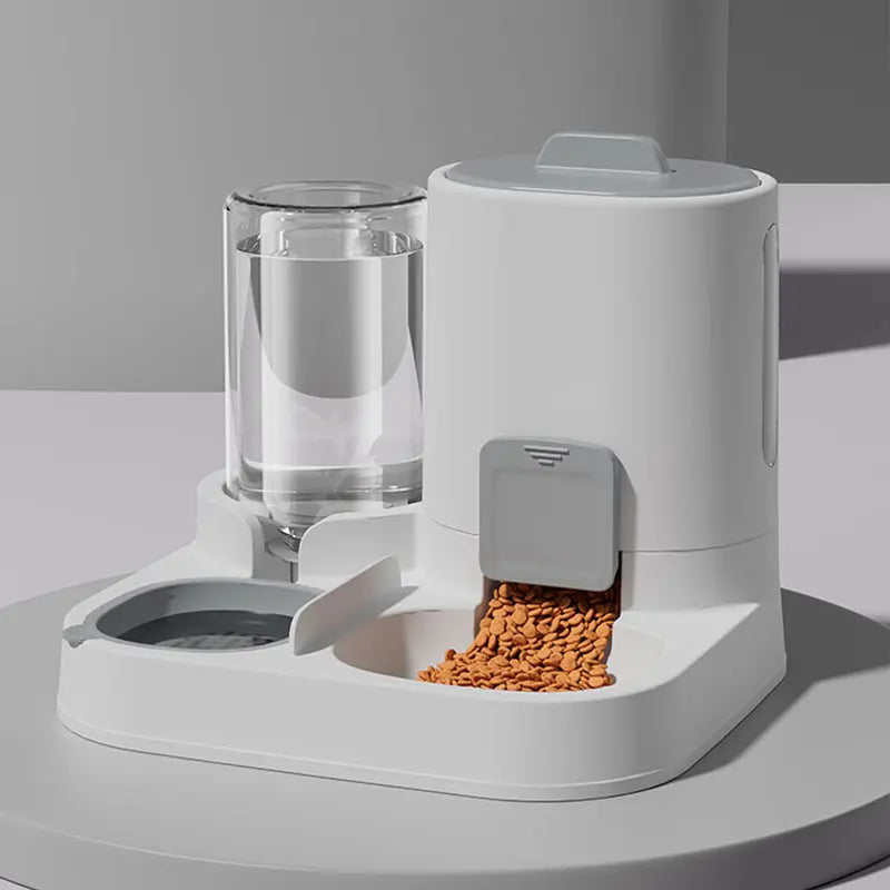 Automatic Cat Water Dispenser & Feeder