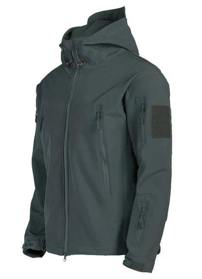 Men's Hooded Tactical Waterproof Bomber Jacket