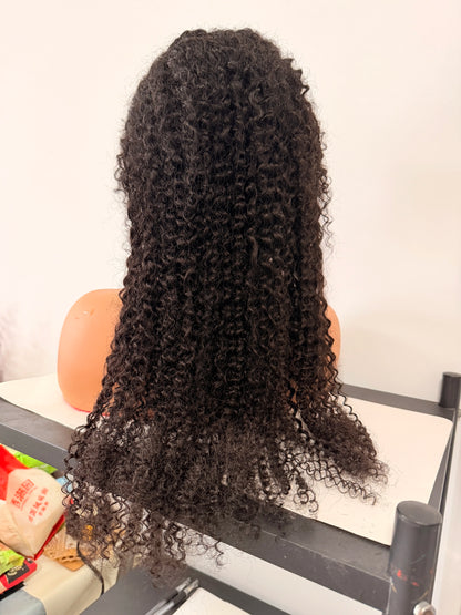 High Density Water Wave Human Hair Wig 40 42 Inch