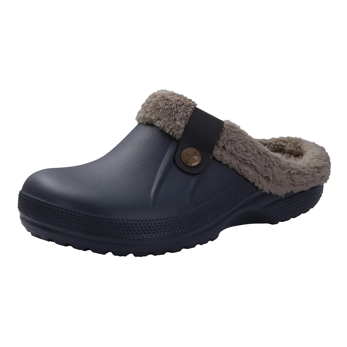 Litfun Winter Plush Furry Clogs Slippers for Women