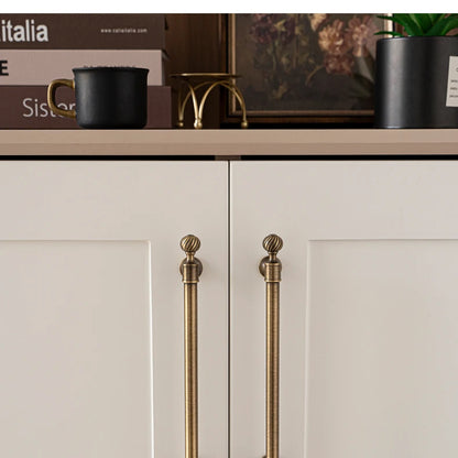 Brushed Antique Brass Kitchen Cabinet Pull Handle