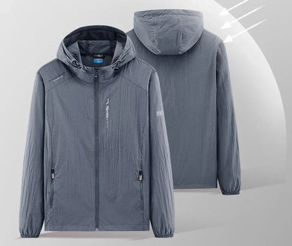 Men's UV Protection Quick Dry Windbreaker Jacket