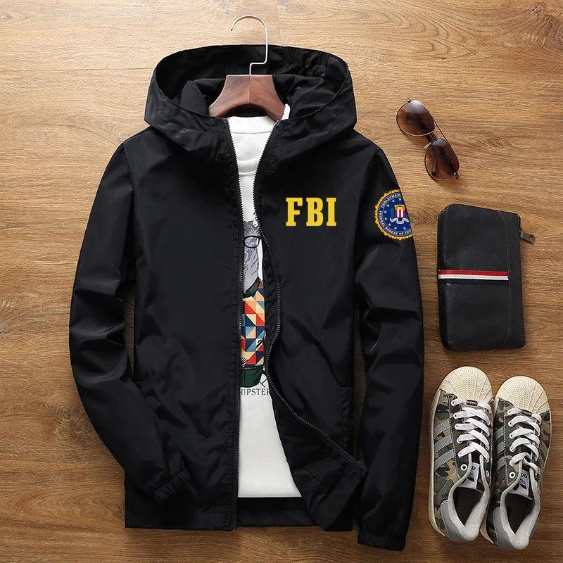 Ultra Light Men's Hooded Windbreaker Jacket