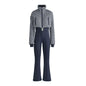 Casual Fur-Trimmed Hooded Ski Suit Women Warm Jumpsuit