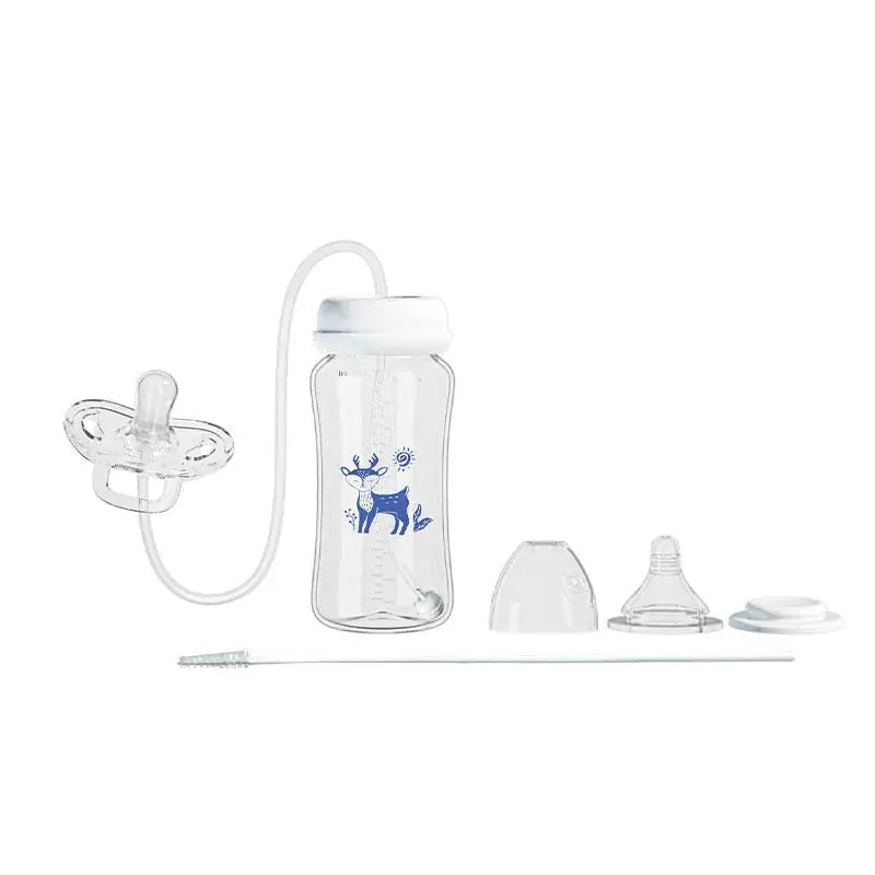 300ML Wide-neck Baby Bottle with Anti-Drop Gravity Ball