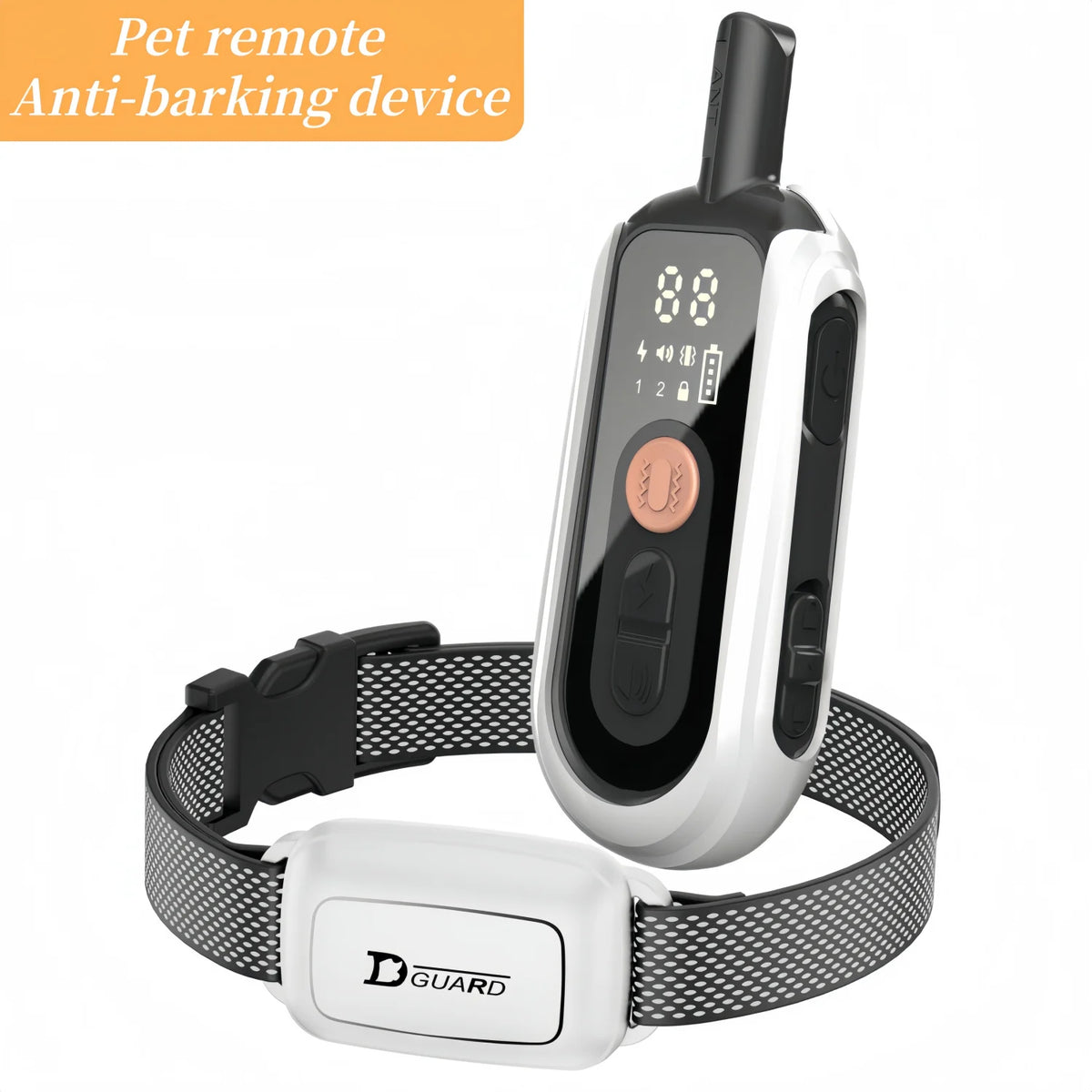 Rechargeable Dog Training Collar with Remote