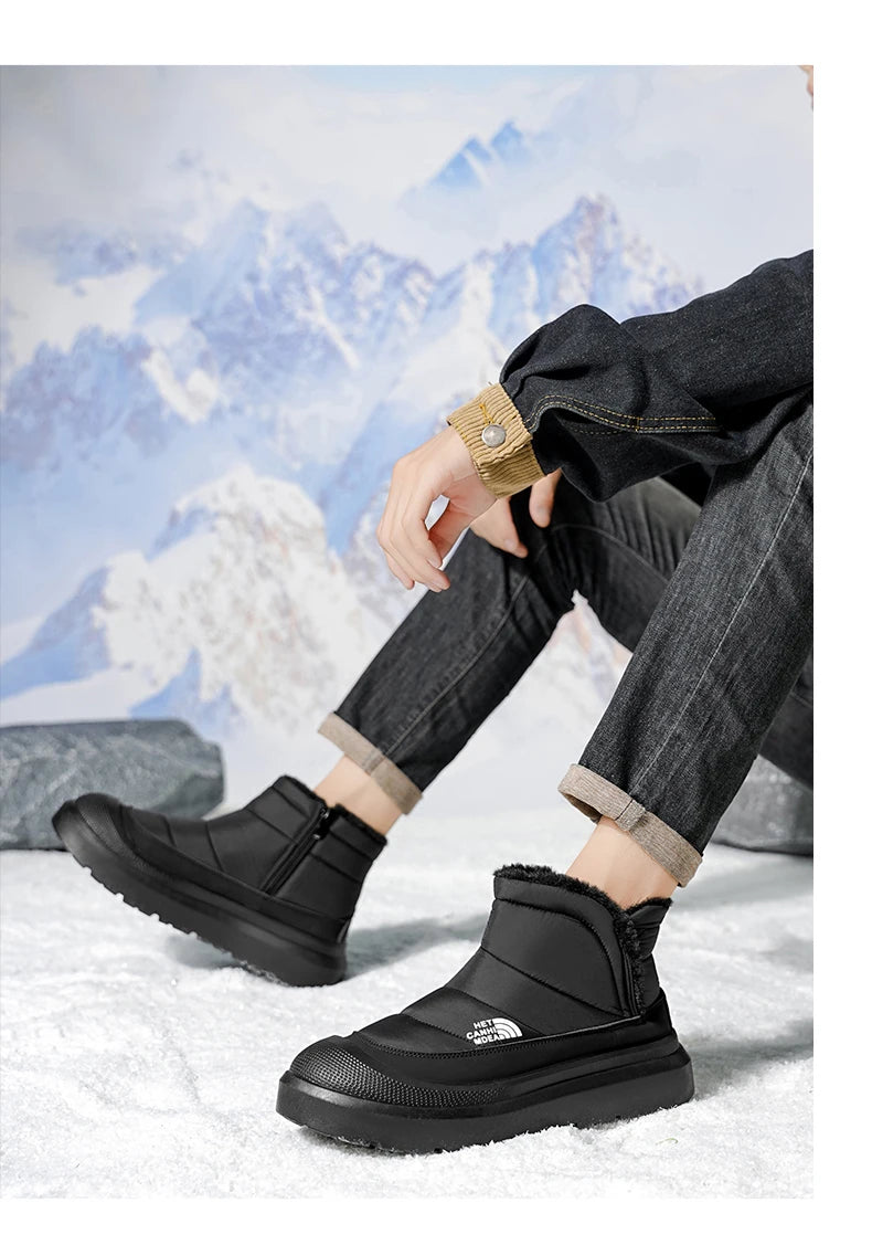 Men's High Top Ankle Snow Boots Size 44