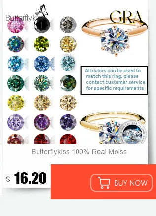 Moissanite Pendant Necklace 925 Sterling Silver Women
