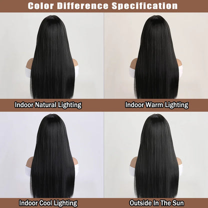26 Inch Long Straight Synthetic Wig for Women