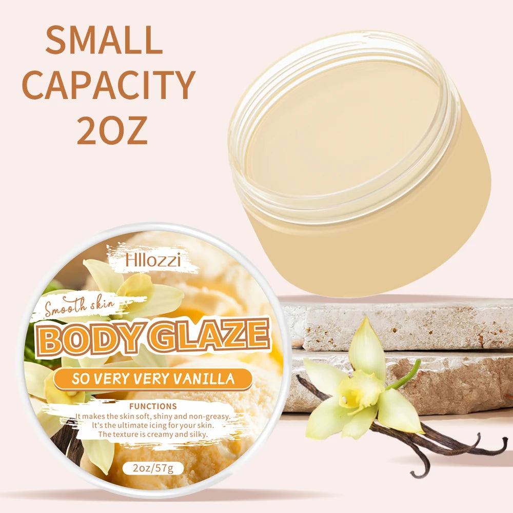 Vanilla Body Glaze for Moisturizing and Nourishing Skin