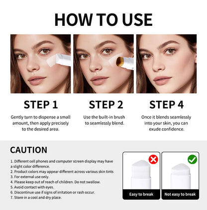 Lakerain Color Changing Foundation Stick Cream Waterproof