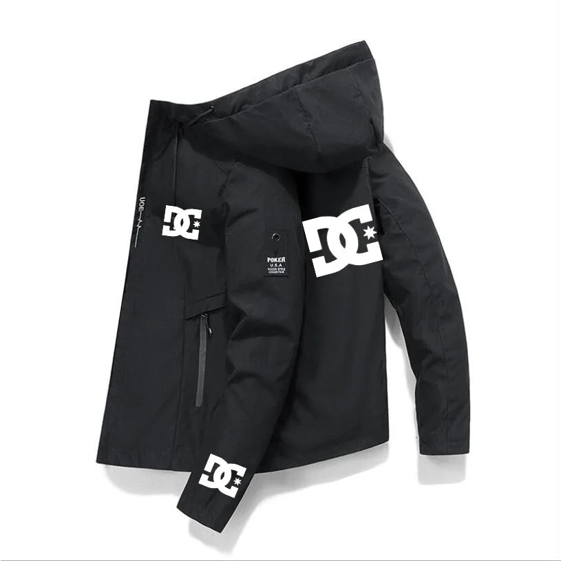 Men's Waterproof Fishing Jacket Hoodie Windbreaker