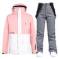 Unisex Winter Snow Ski Suit Jacket and Pants Set