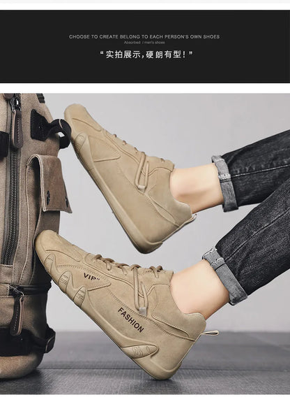 Men's Casual Hiking Shoes with Anti-Slip Comfort