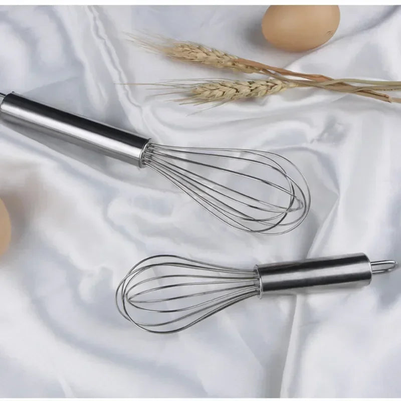 Stainless Steel Egg Stirring Balloon Whisk 6-12 Inch