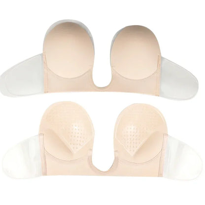 Invisible Push Up Strapless Silicone Bra