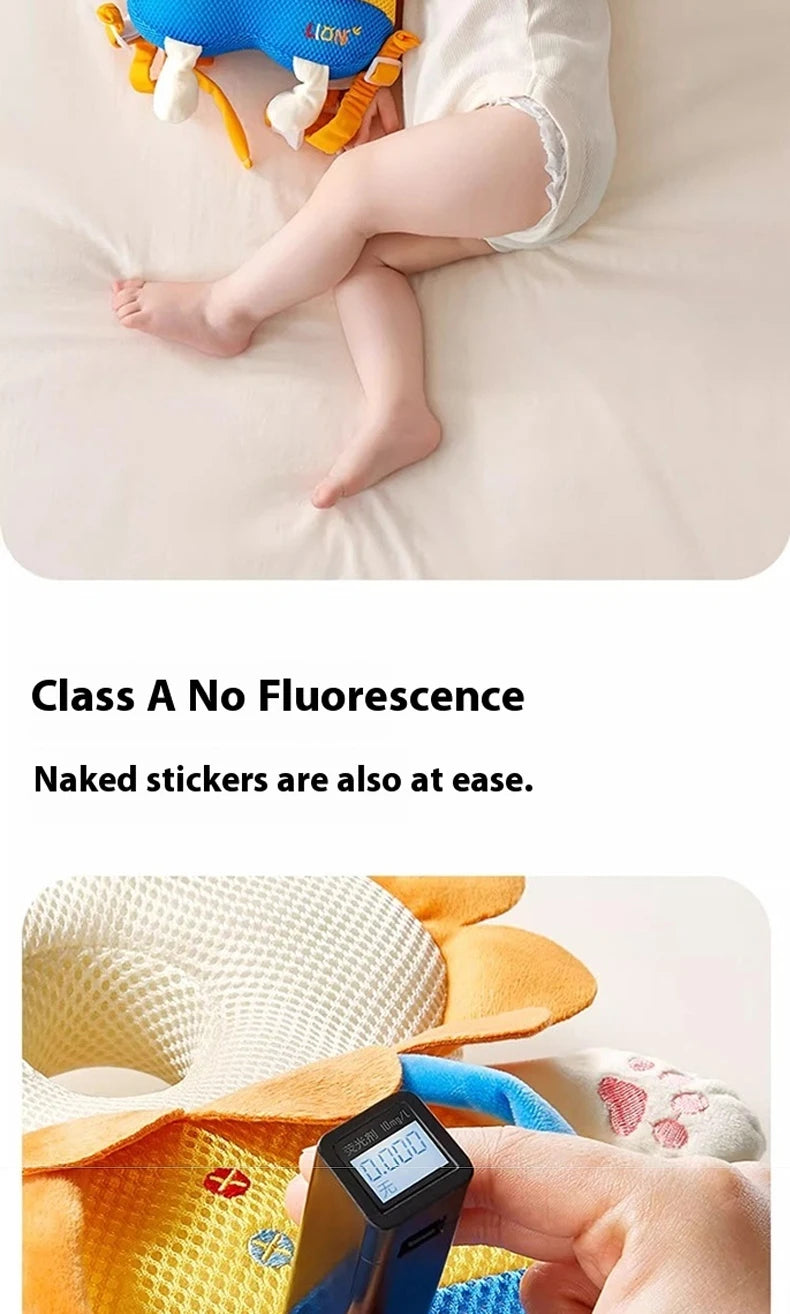 AIBEDILA Baby Anti-Fall Head Back Protector Pillow