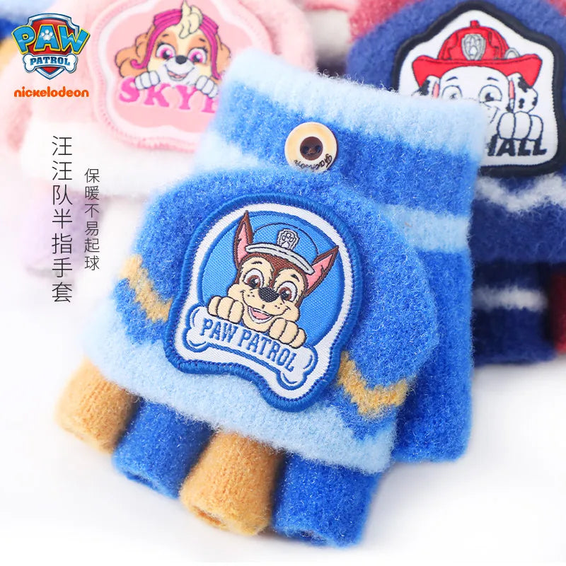 Paw Patrol Winter Gloves for Kids Unisex Polyester