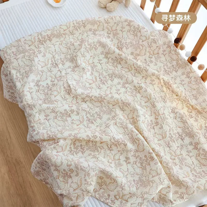 Cotton Muslin Blanket for Newborns and Babies
