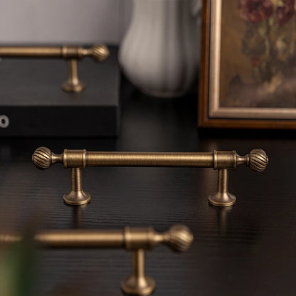 Brushed Antique Brass Kitchen Cabinet Pull Handle