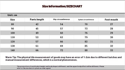 Children's Summer Anti-Mosquito Pants Thin Polyester