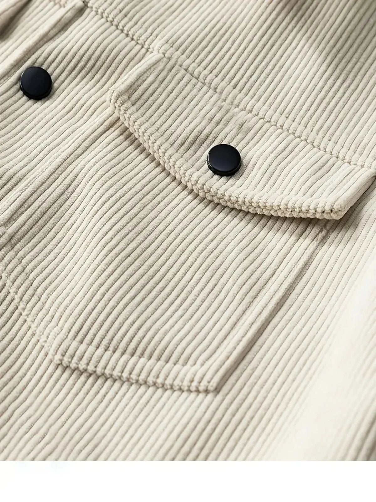 Autumn Corduroy Jacket for Men in Casual Style