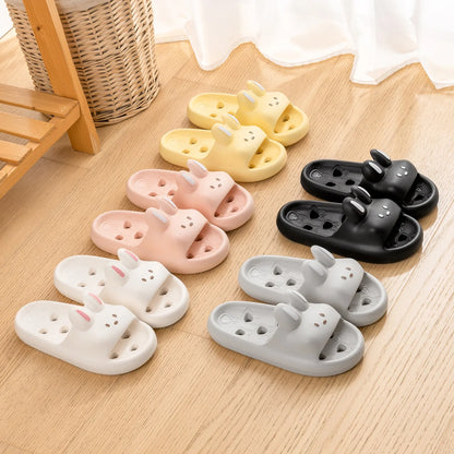 Cartoon Women Non-Slip EVA Bathroom Slippers