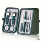 Stainless Steel Nail Care Kit with Travel Case
