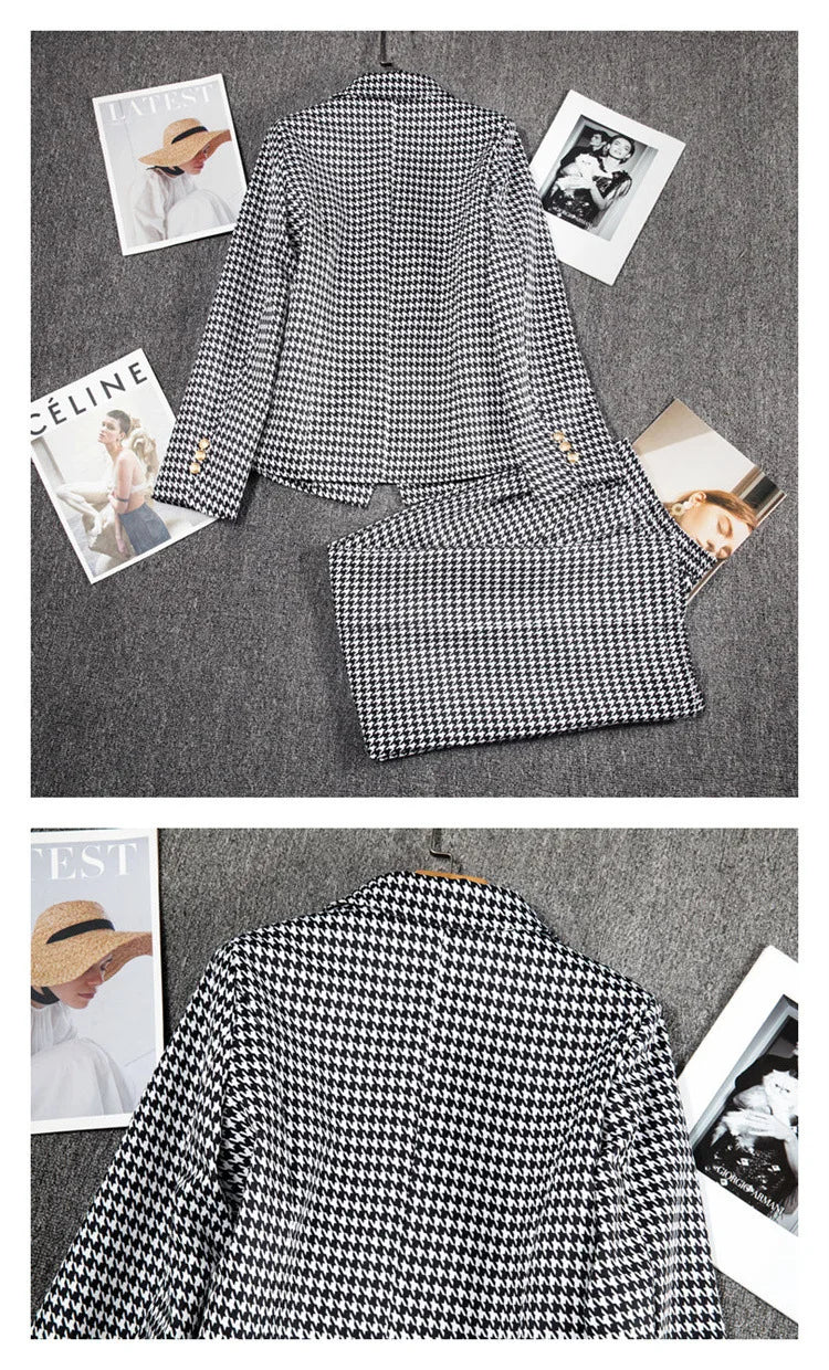 Casual Long Sleeve Women Blazer Office Jacket