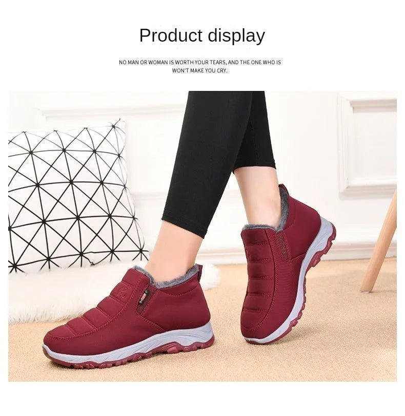 Men's Cotton Casual Ankle Boots for Winter