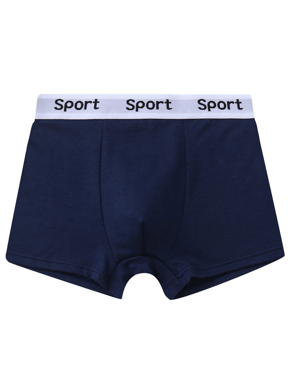 Boys' Boxer Briefs 95% Cotton Solid Color 7 Pieces