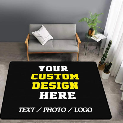 Custom Logo Rug Personalized Area Mat for Home