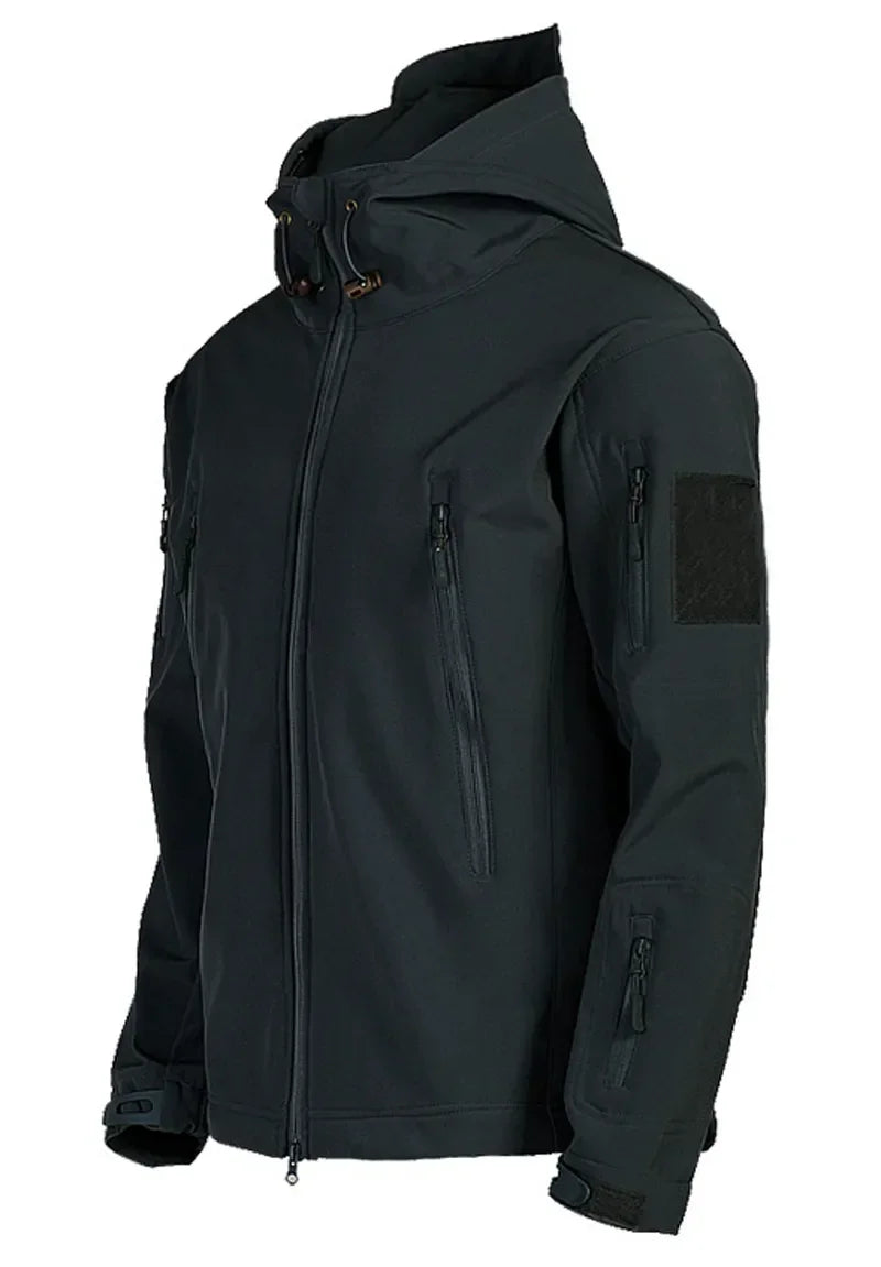Men's Tactical Windproof Waterproof Soft Shell Jacket