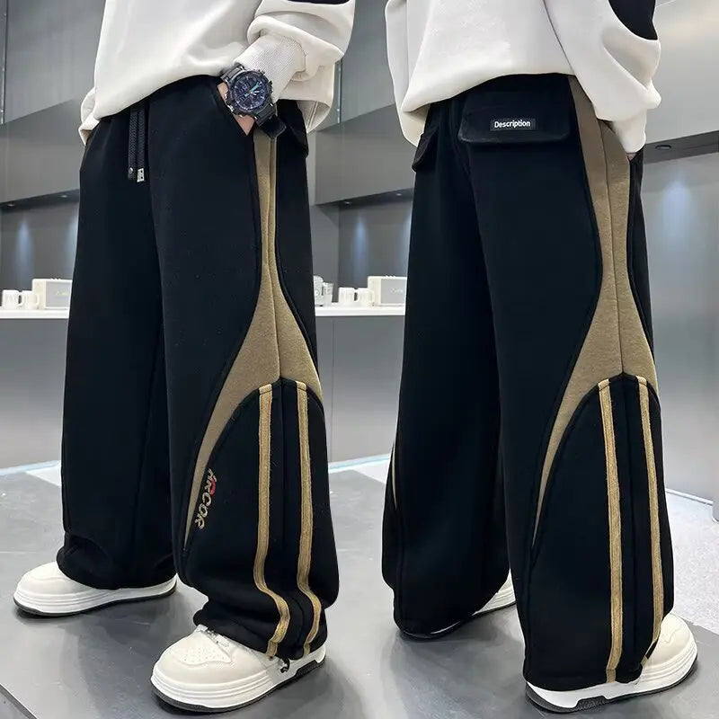 Boys Cargo Pants Spring Autumn Sport Trousers