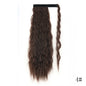 Long Straight Clip-in Ponytail Hair Extension Black