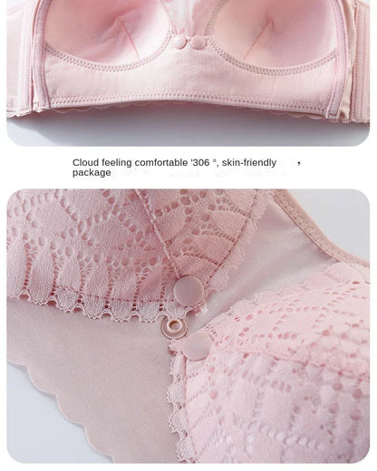 Front Button Nursing Bra for Comfortable Breastfeeding