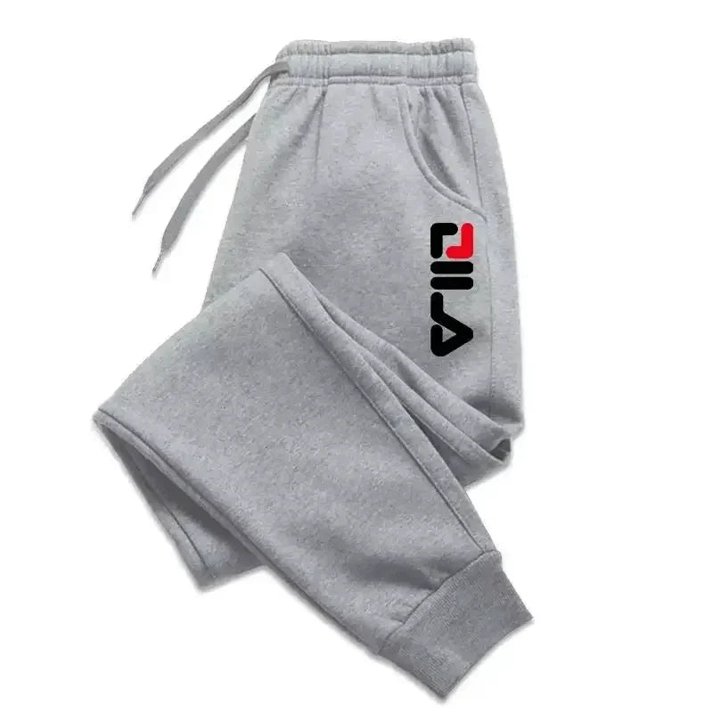 Men's Fleece Joggers with Drawstring for Casual Wear