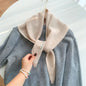 Wool Triangle Scarf for Women - Multi-functional Knitted Scarf