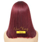 Human Hair 13X4 Lace Frontal Bob Wig for Black Women